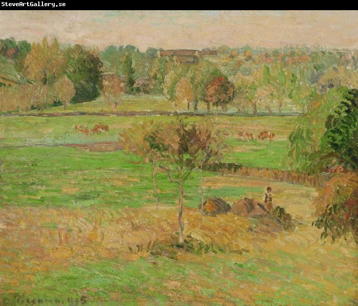 Camille Pissarro Autumn in eragny